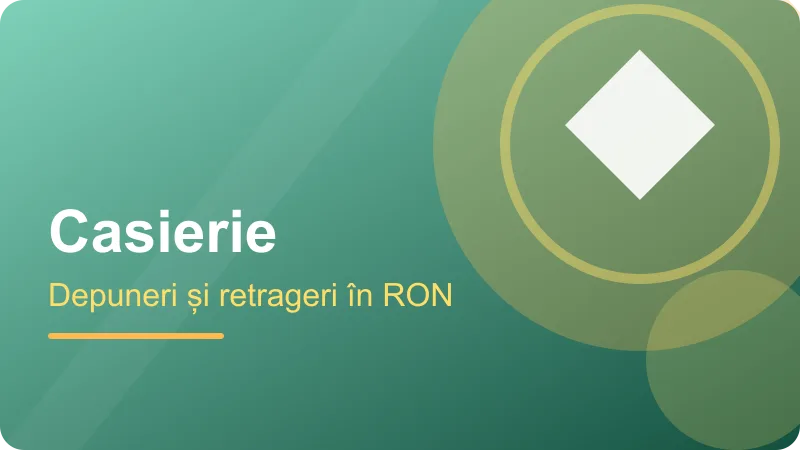 Depuneri și retrageri în RON – ilustrație pentru secțiunea NNV